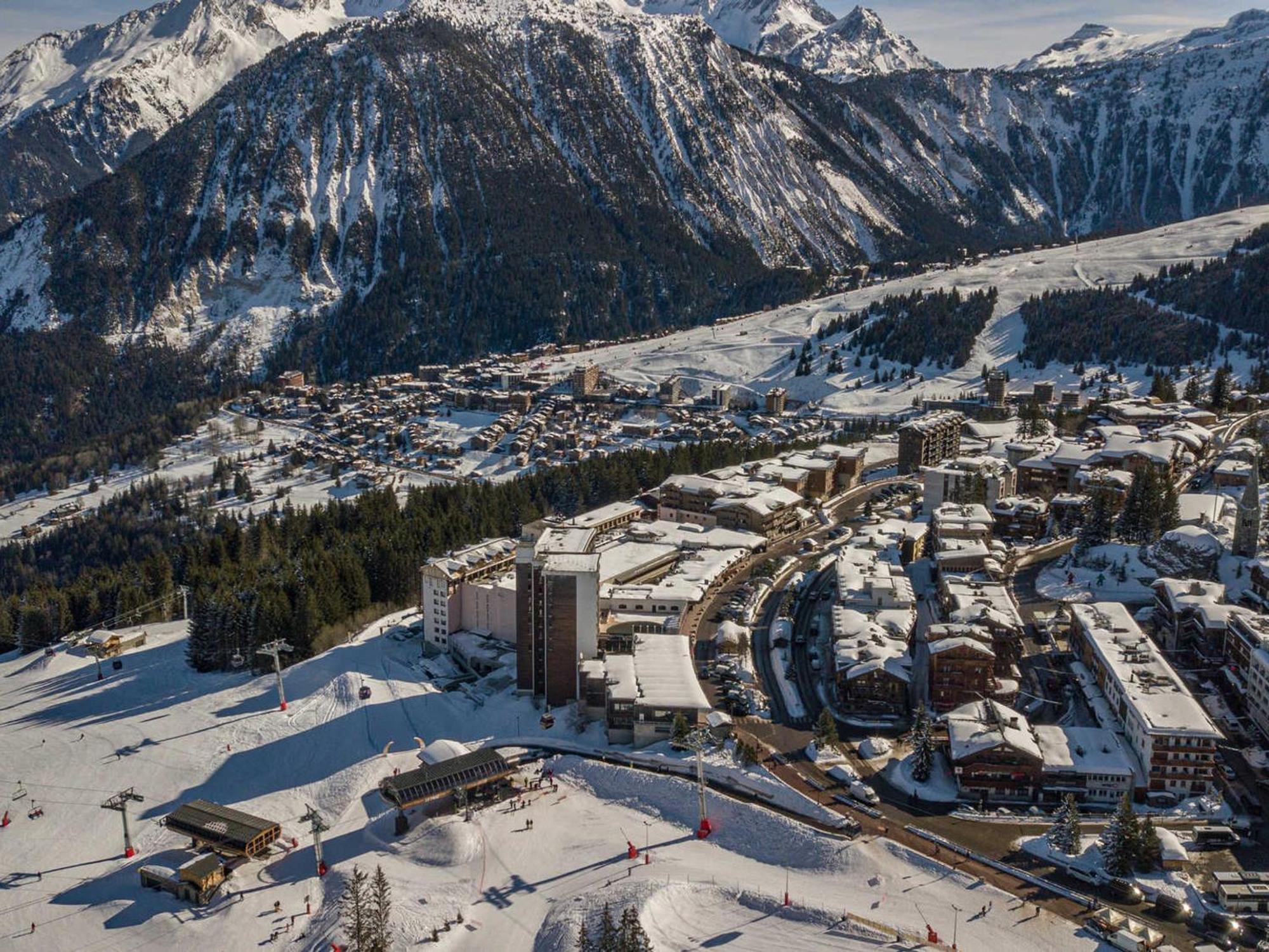 Appartement Renove Avec Acces Direct Aux Pistes, 3 Chambres, Courchevel 1850 - Fr-1-564-75 Exteriér fotografie